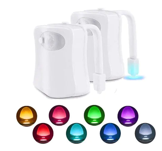 Toilet Night Light with Motion Sensor and LED (Single)